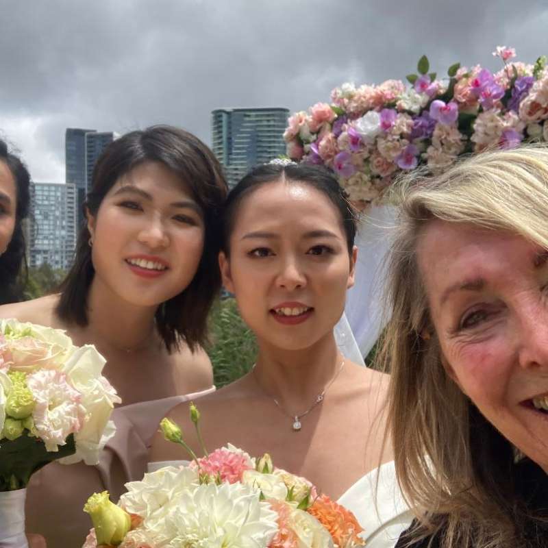 ~ Michelle & Bridesmaids ~ Just Married on Sunday 18th December 2022 at Bicentennial Park Sydney