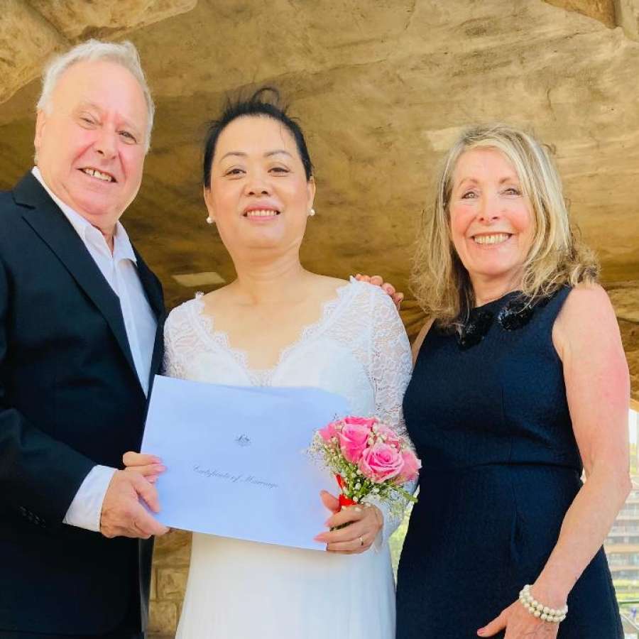 Ivy & Bill's Milson's Point Wedding in Syney