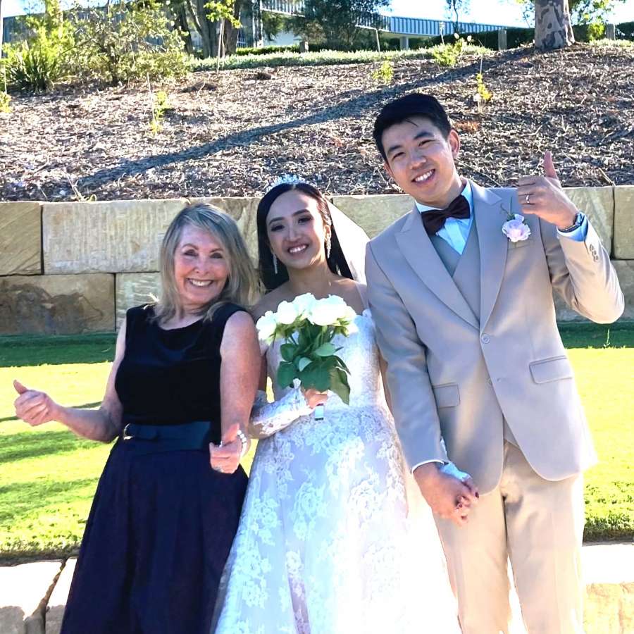 Leslie & Cynthia ~ at their Wedding at the Stonecutters Golfclub in Sydney